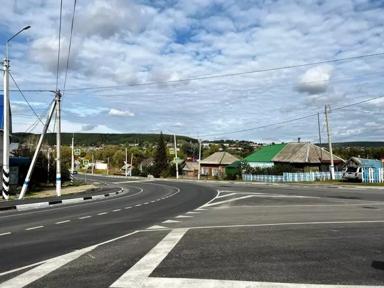В Ульяновской области открыли движение на отремонтированном участке транзитной дороги