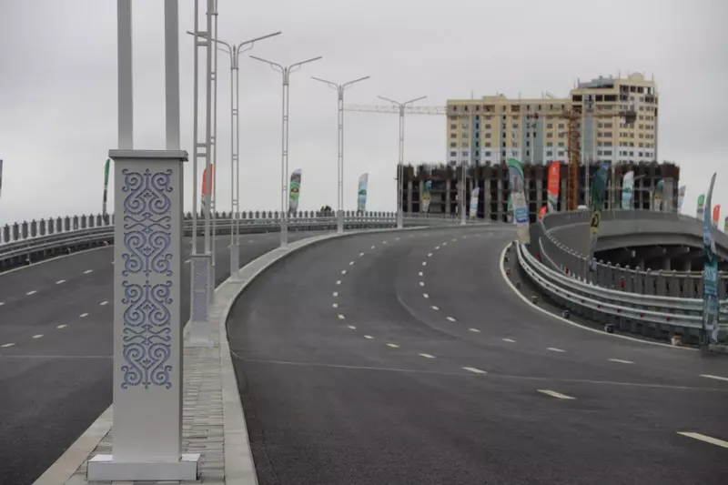 В Грозном открыли новый мост через реку Сунжа