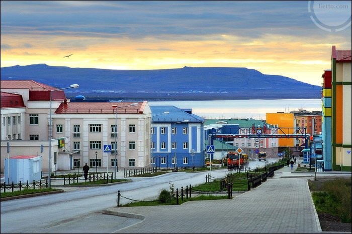 Самый яркий город России - Анадырь Города России, факты, фото