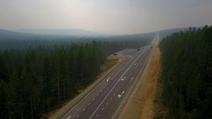 В Якутии на федеральной трассе А-360 досрочно ликвидировали 25 км гравийно-щебеночных разрывов