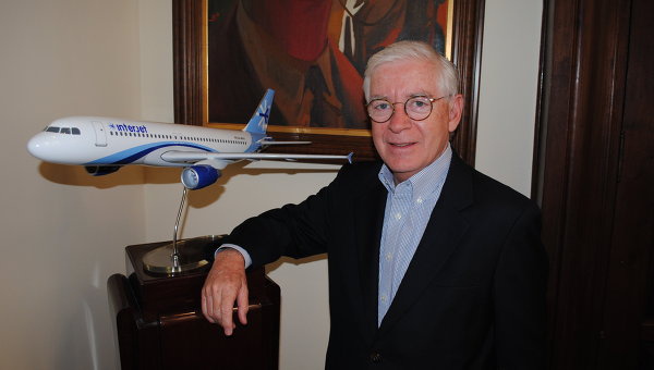 Генеральный директор авиакомпании Interjet Хосе Луис Гарса