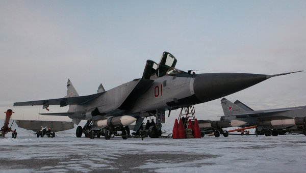 Самолеты МиГ-31БМ. Архивное фото