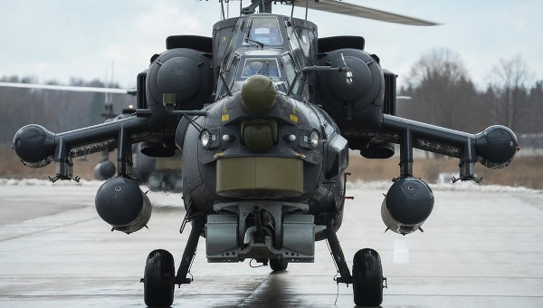Вертолет Ми-28Н Ночной охотник . Архивное фото