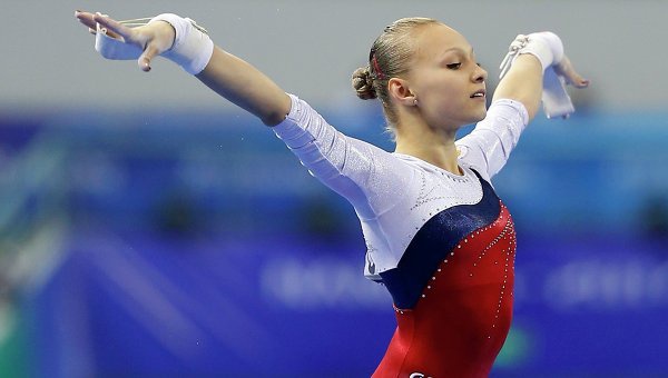 Российская гимнастка Дарья Спиридонова