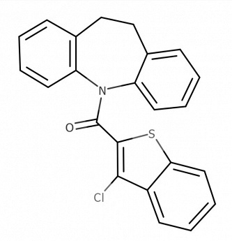 Дибензазепин — регулятор роста растений, одна из молекул, правильно классифицированная моделью