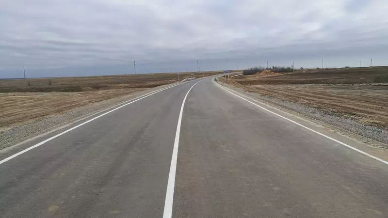 В волгоградском регионе построена 10 км дорога к отдалённому хутору