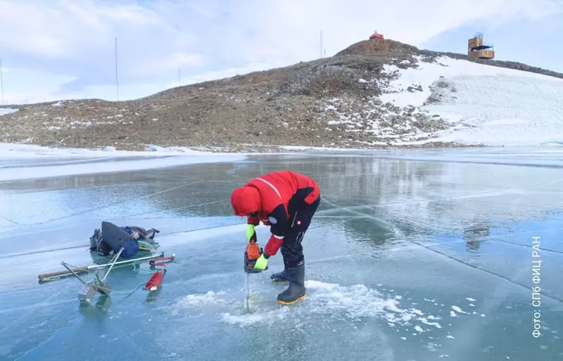 Фото #4 для статьи «Российские лимнологи исследовали подводные экосистемы 40 озер Антарктиды»
