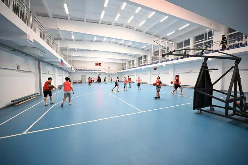 Фото #1 для новости «Спортивные объекты: В Мариуполе открылся спортивный комплекс Портовик»