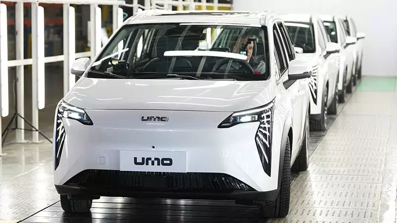 Картинка 1 для новости «Производство: На заводе Москвич запустили производство электромобилей»