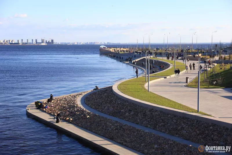 В Санкт Петербурге открыта новая набережная