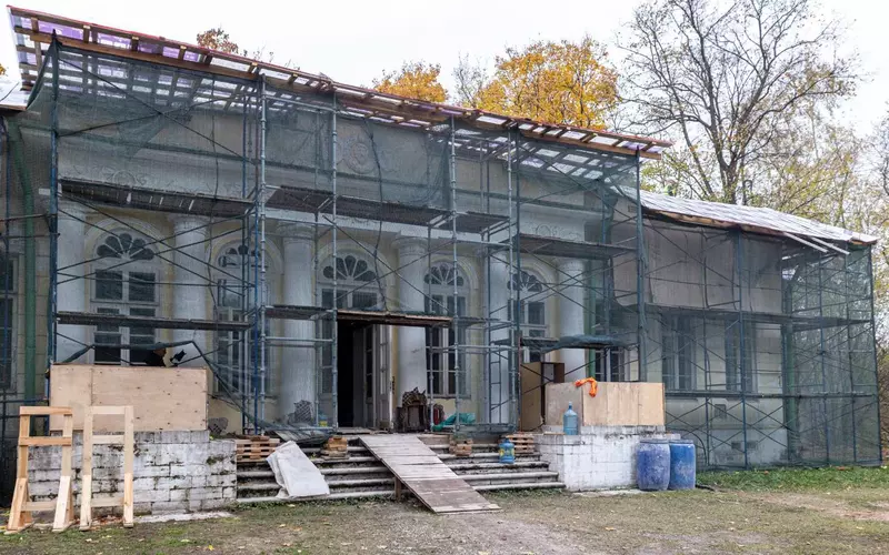 Картинка #6 для публикации «Ход реставрации усадьбы Кузьминки в Москве»