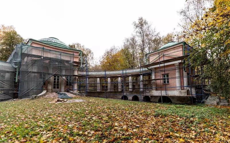 Фото #8 для статьи «Ход реставрации усадьбы Кузьминки в Москве»