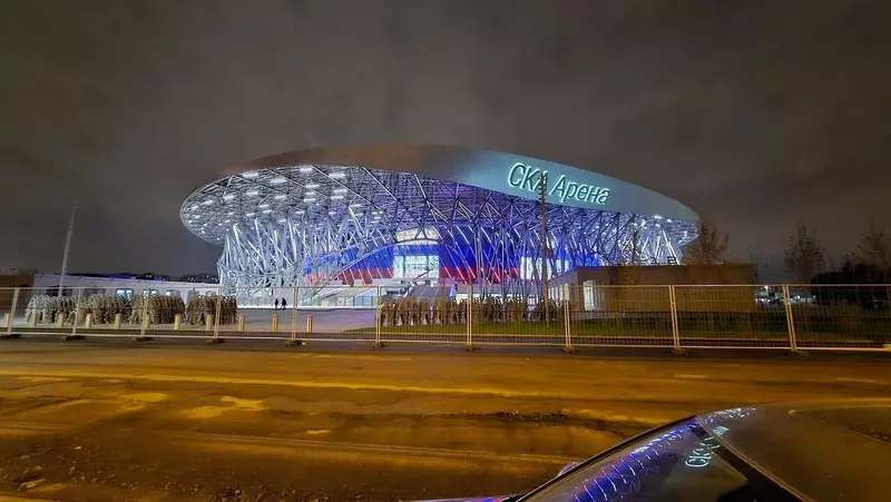 Самый большой ледовый дворец в мире СКА Арена открылся в Санкт Петербурге
