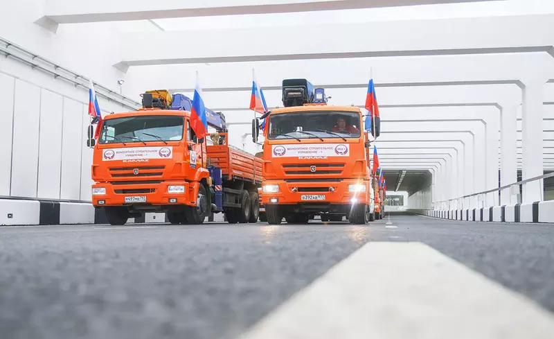 В Москве открыт новый участок дублера Калужского шоссе