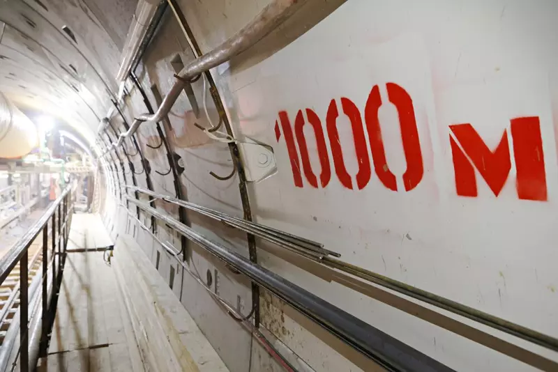 В Красноярске проложен первый километр линии метро