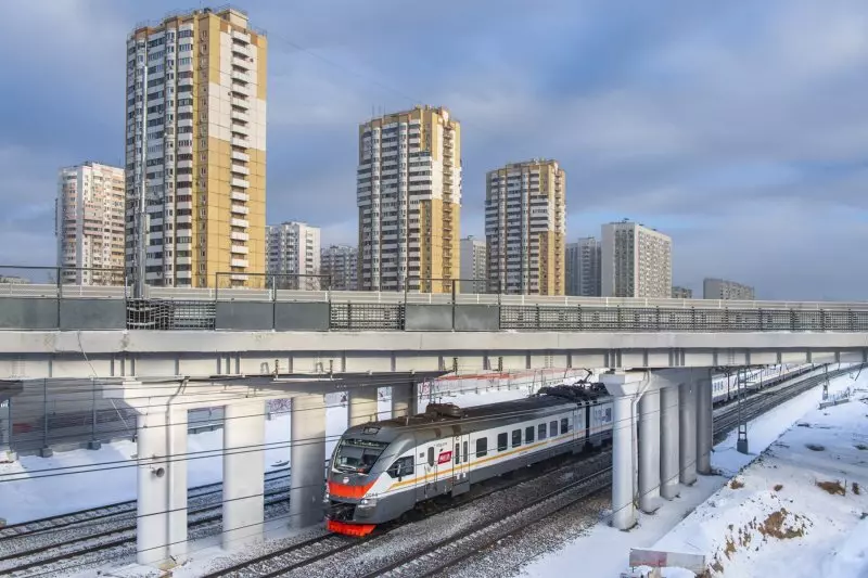 В Москве открыт путепровод через пути МЦД 1 и Северный дублёр Кутузовского проспекта