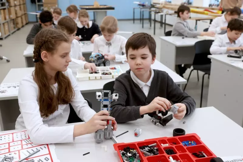 Иллюстрация #6 для поста «В Новой Москве открыто новое здание школы 2122»