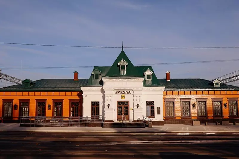 В Костромской области воссоздали исторический железнодорожный вокзал