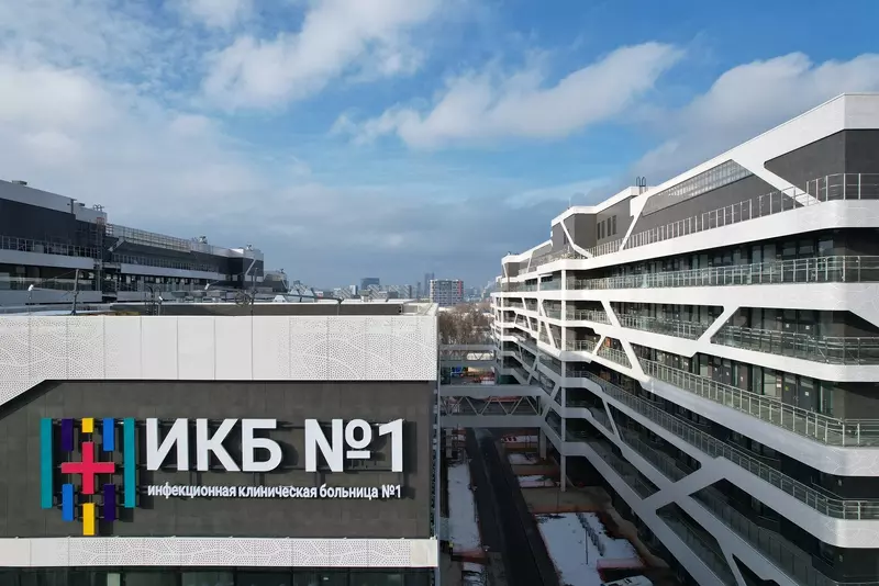 8 для публикации «Крупнейшая в стране Инфекционная клиническая больница 1 приняла первых пациентов»