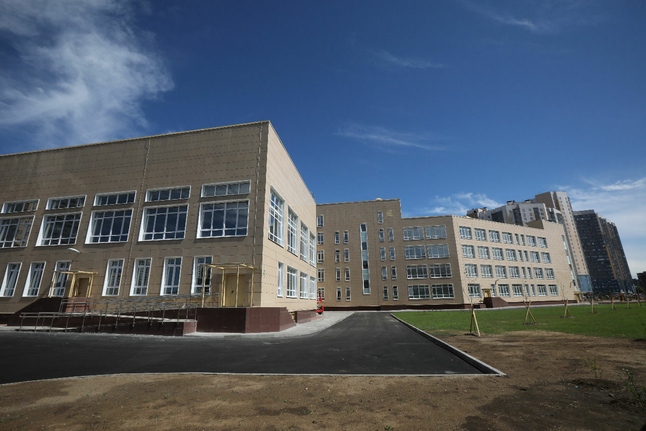 Новые школы Невского района