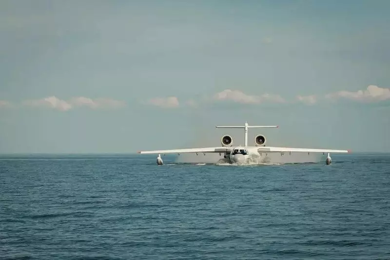 №3 для «ТАНТК выполняет работы по ремоторизации самолета амфибии Бе 200ЧС»