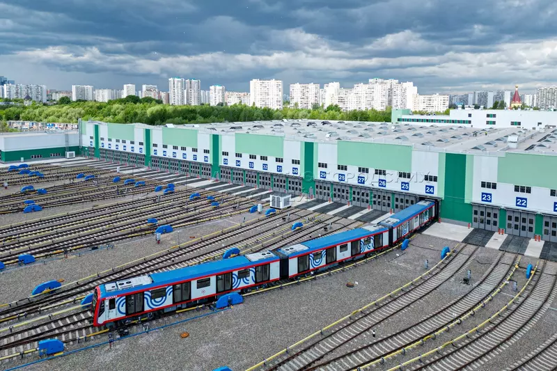Изображение 4 для статьи «Москва: В Москве открыто электродепо Южное Замоскворецкой линии метро»