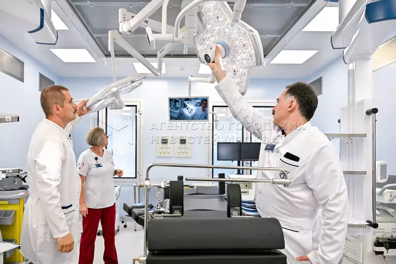 №3 для новости «Москва: В Москве открылся обновленный корпус больницы им»