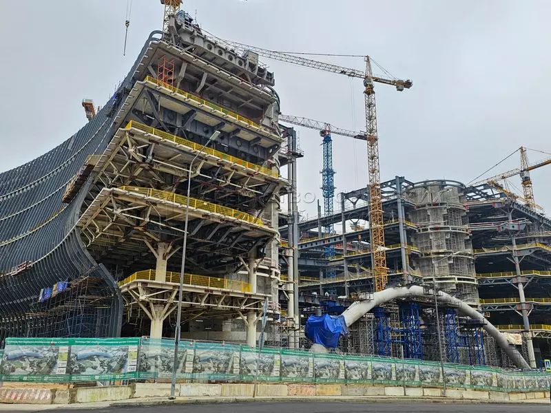 Иллюстрация 9 для новости «Ход строительства Национального космического центра и технопарка Сбера в Сколково»