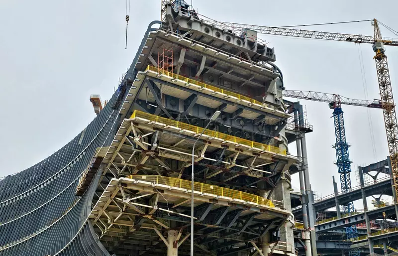 Изображение #6 для публикации «Ход строительства Национального космического центра и технопарка Сбера в Сколково»