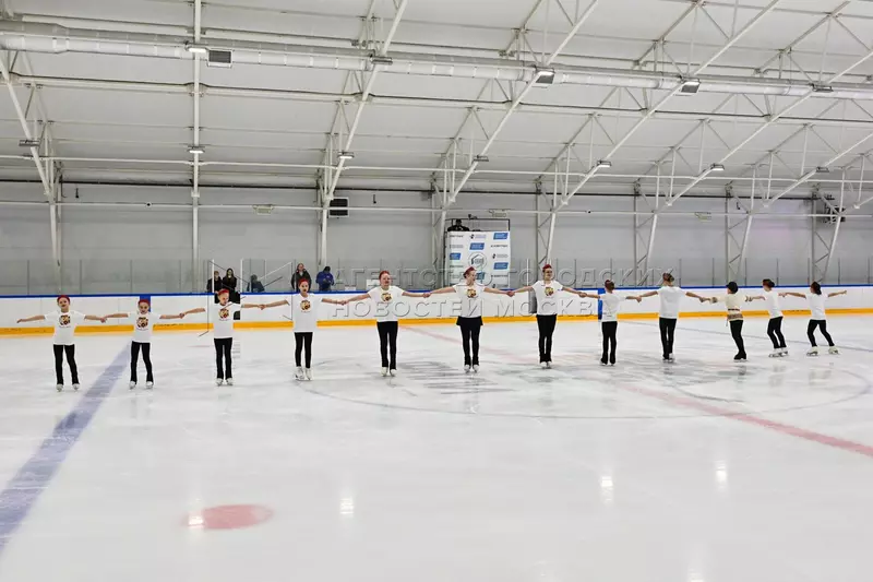 Фото #9 для новости «В Москве открылась новая ледовая арена Фили»
