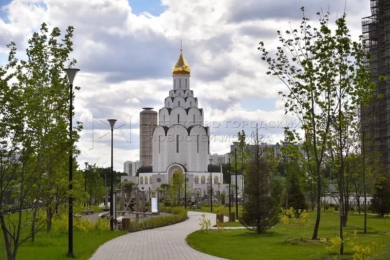 Иллюстрация #2 для публикации «Спорт: В Москве открылся храм святого равноапостольного великого князя Владимира»