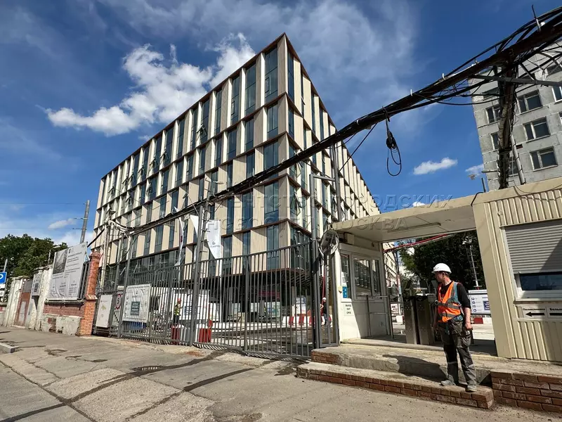 Ход строительства новых общественных объектов