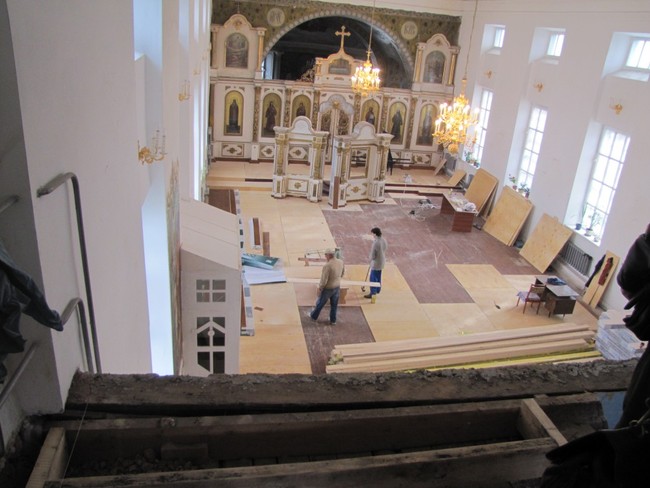 Реставрация здания и интерьера Собора Богоявления