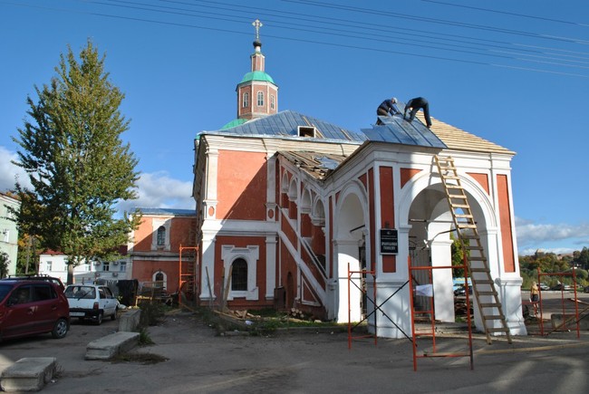 Реставрация Нижне-Никольской церкви