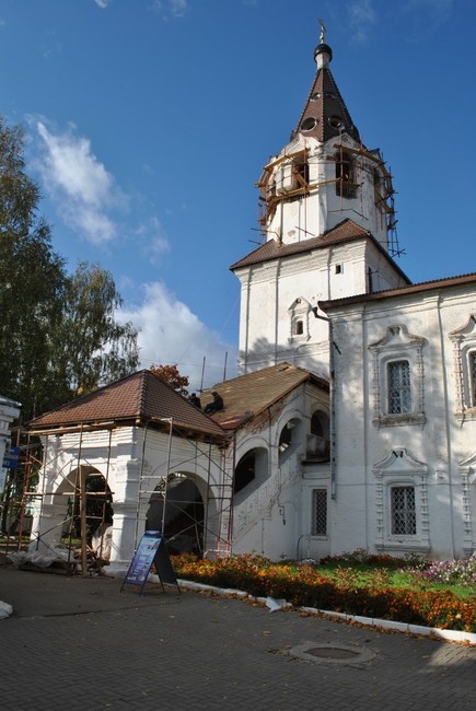 Реставрация церкви Варвары