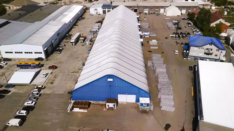 Фото #2 для статьи «строительство: Алтай Тент Опыт использования СТК на собственном производстве»