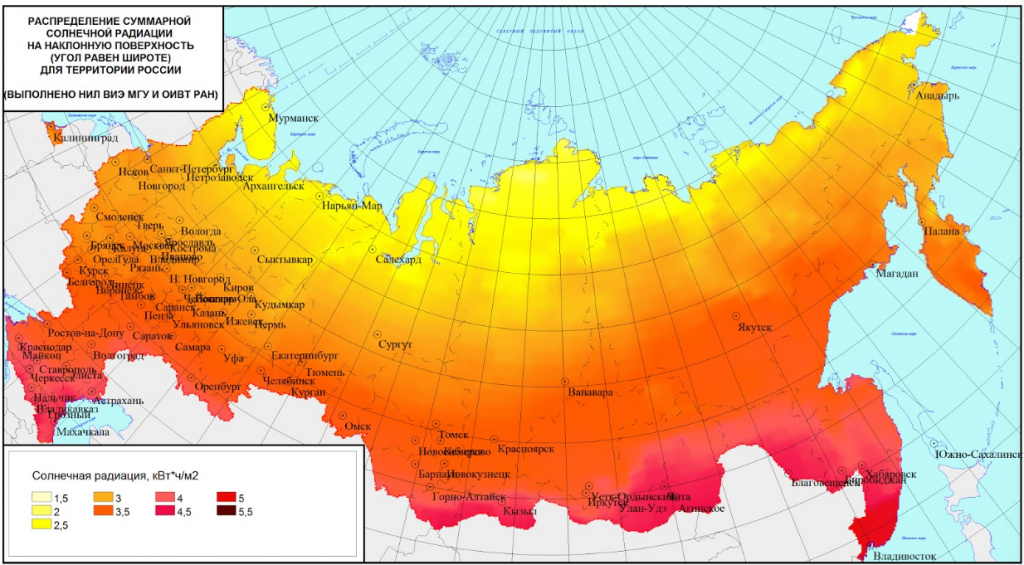 Радиация в тайге. Карта интенсивности солнечного излучения в России. Потенциал солнечной энергетики в России. Карта суммарной солнечной радиации России. Карта потенциала солнечной энергии России.