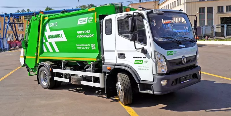 в России создали комфортабельный мусоровоз