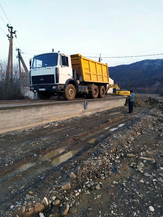 Автомобильные весы и неблагоприятные погодные условия