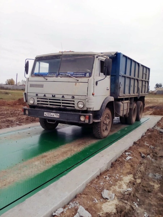 Проект 80 тонных автомобильных весов Волгоградская область