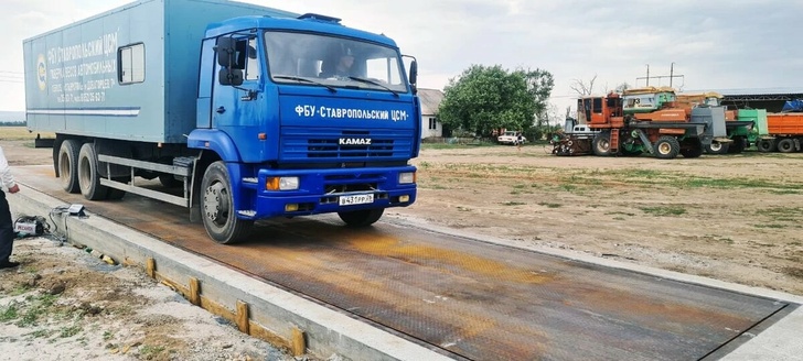 Автомобильные весы 80 тонн для аграриев Ставропольского края