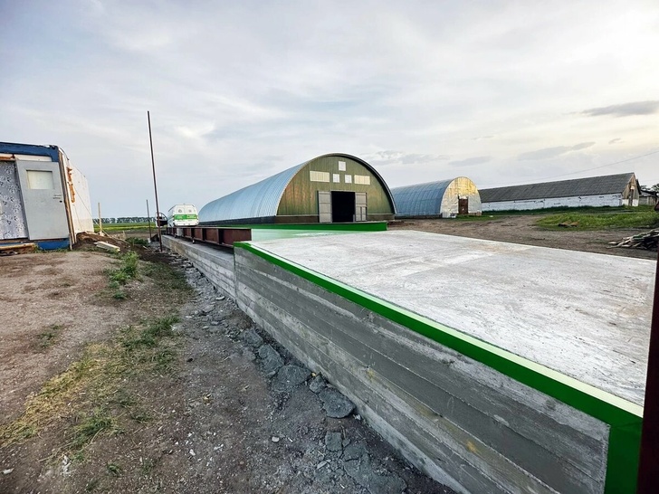 Строительство второго весового комплекса для взвешивания грузов для компании «Башкир – Агроинвест»