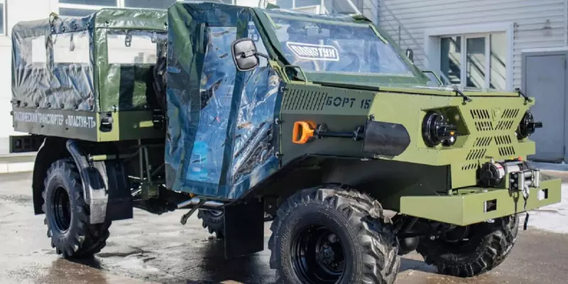 Армейский вездеход Пластун ТТ сняли на фото