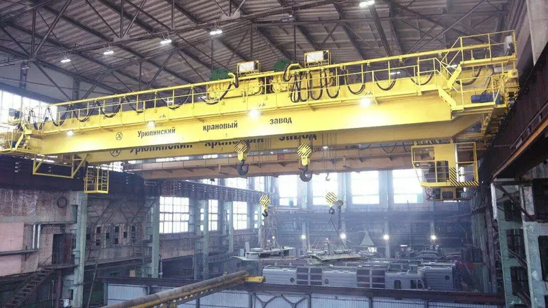 2 для «производство: В Урюпинске выпустили первый 100 тонный мостовой кран изготовленный с применением новейших систем»