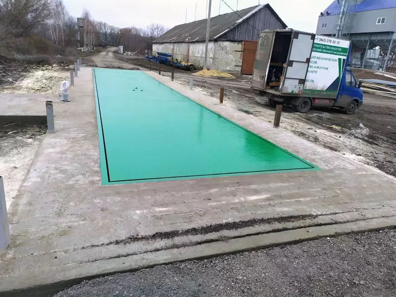 Изображение №3 для публикации «автовесы: Новые автовесы 80 тонн на старом месте»