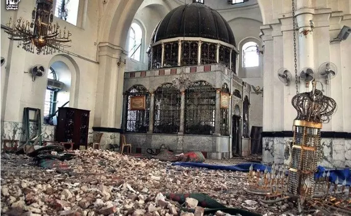 Фото №3 для статьи «реставрация: Сирия и Россия совместно восстановили мечеть Халеда ибн Валида в городе Хомс»