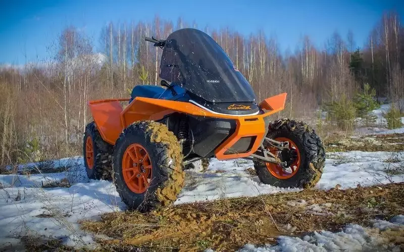 Российская компания создала квадроцикл снегоход
