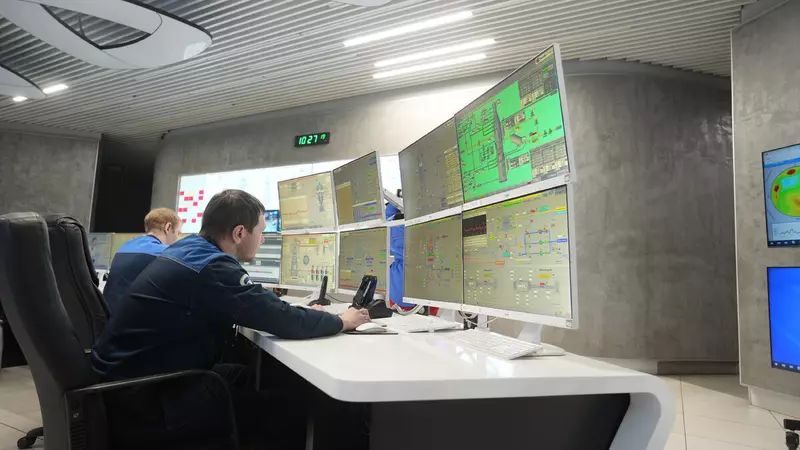 Пункт управления доменной печью ДП-3 "Череповчанка"