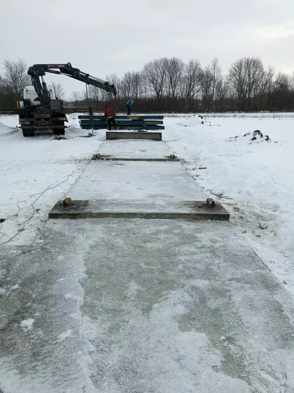 фундамент платформенных весов