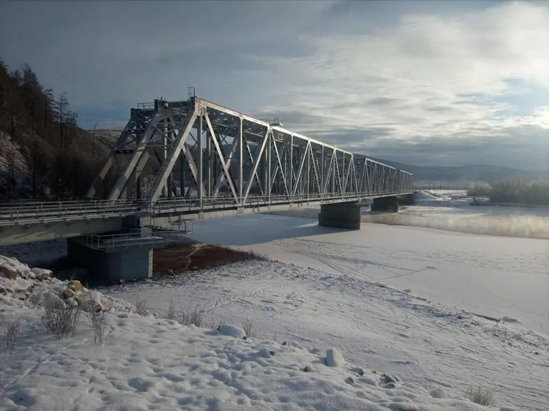 #1 для статьи «Дорожное строительство: На БАМе построен новый мост»